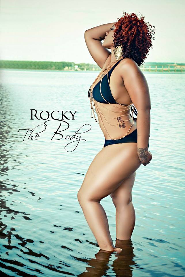 Female model photo shoot of Rocky The Body by Lady EVO  in Little Rock, AR