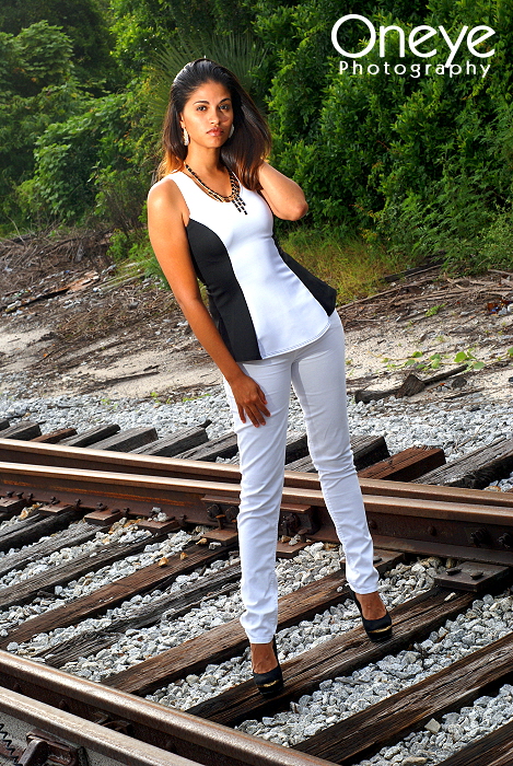 Male and Female model photo shoot of Oneye Photography and Esther Baez in De Land, FL