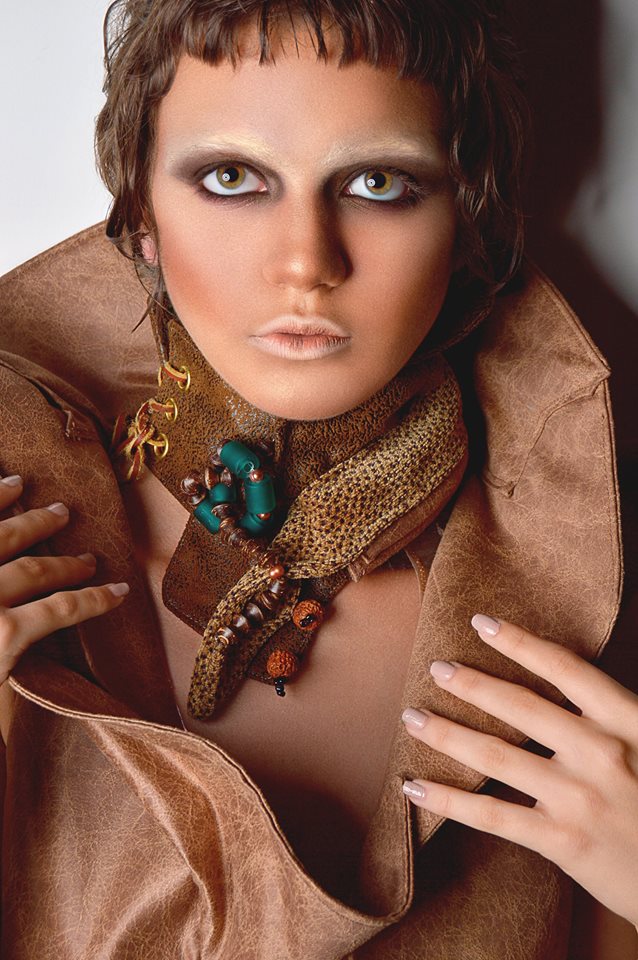 Female model photo shoot of TrenDevian in Thomas Bruno Studio, New Orleans Makep: Krysten Perkins Modeling: Sophia