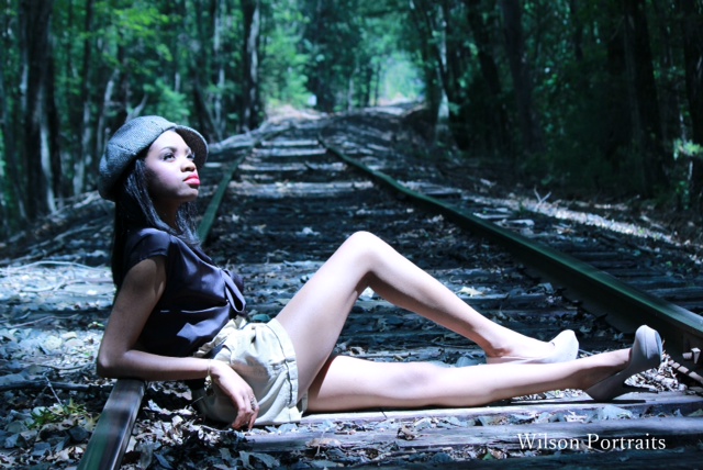 Female model photo shoot of ChrissyJhayy by JVWilson Portraits