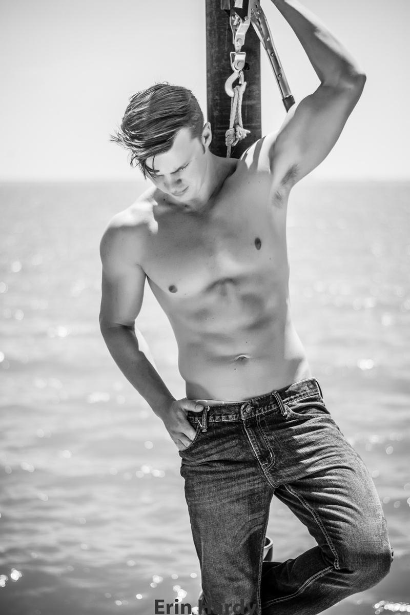 Male model photo shoot of Nathan Blaser