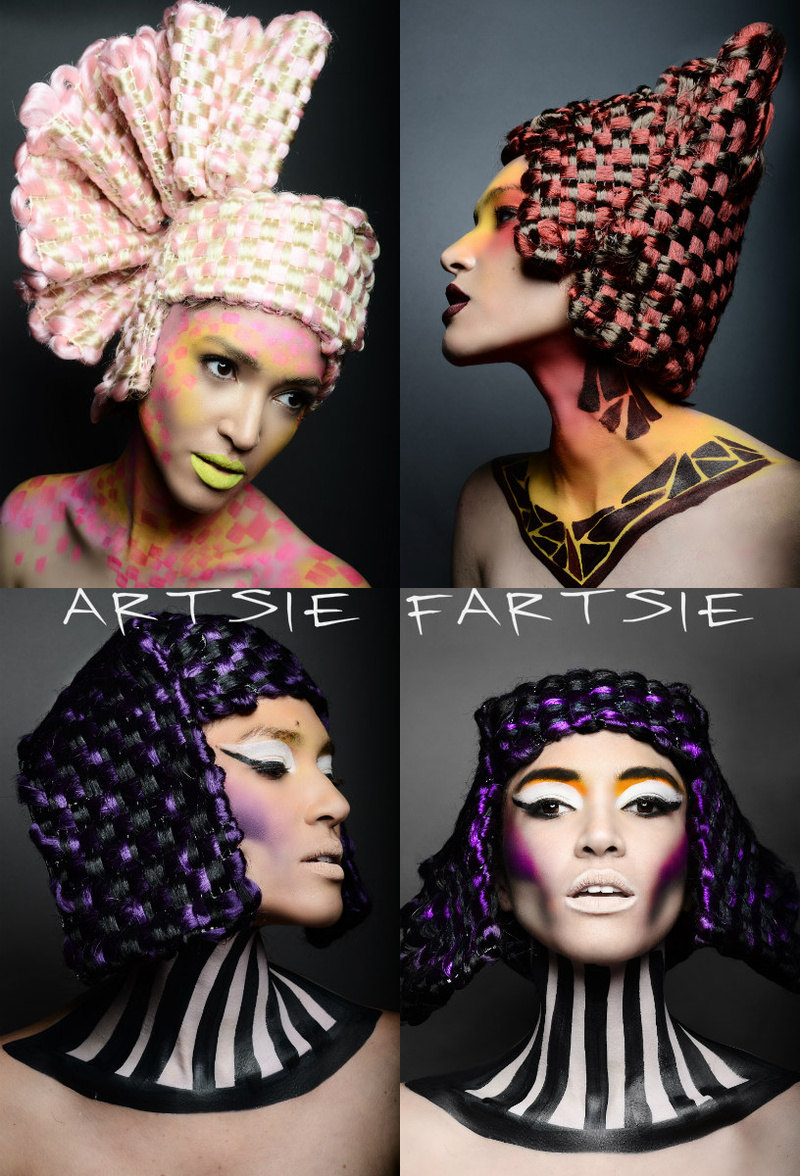 Female model photo shoot of ArtsieFartsie Facepaint