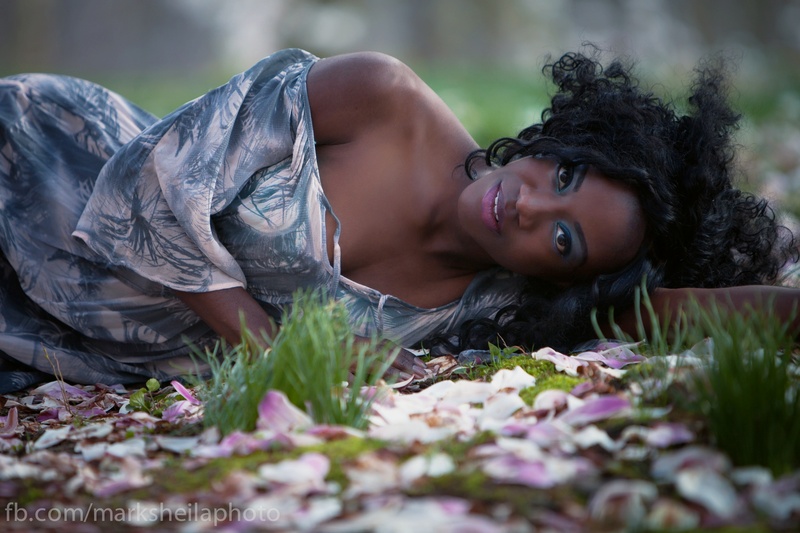 Female model photo shoot of Jynnah in Bronx Botanical Garden New York, NY