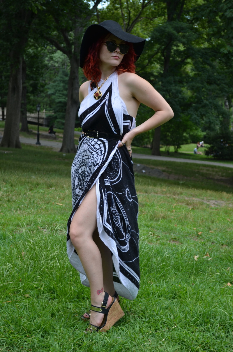 Female model photo shoot of Allis in Central Park, NYC