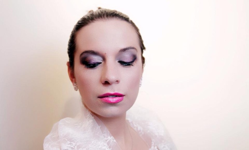 Female model photo shoot of Blair Marisa Makeup Artistry