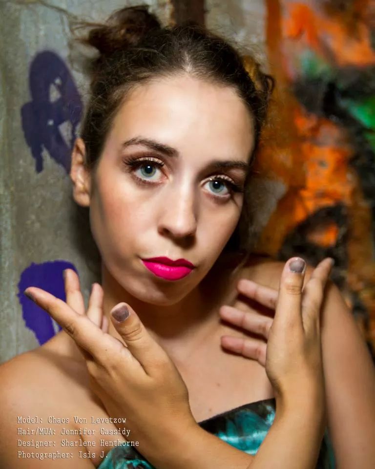 Female model photo shoot of Chaos Von Levetzow 
