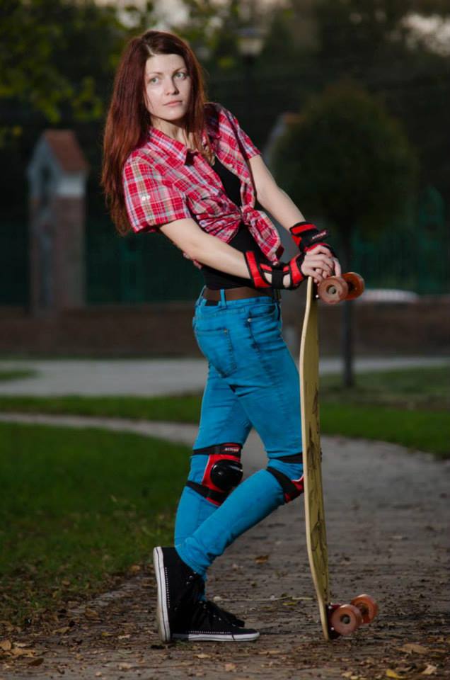 Female model photo shoot of Arylide  in timisoara