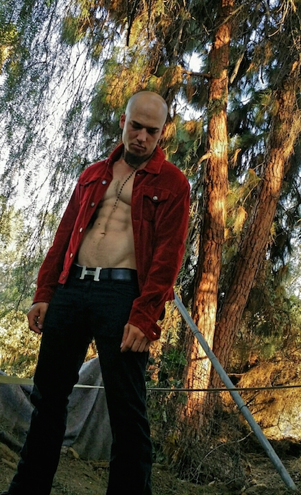 Male model photo shoot of Willys in Runyon Canyon, hair styled by HairByNico