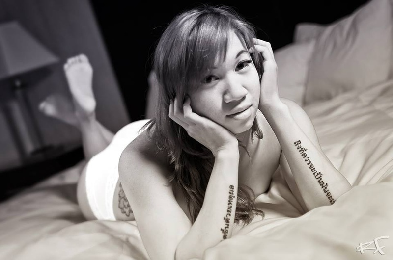 Female model photo shoot of April Ramangkoun