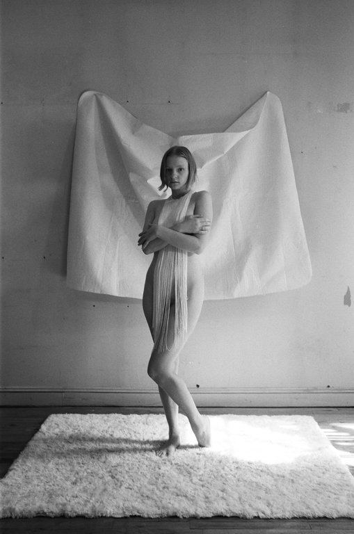 Female model photo shoot of Ruby Slipper in Brooklyn, NY