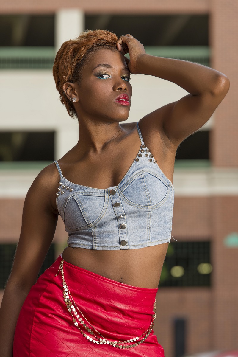 Female model photo shoot of Mykia Lancaster by Baltimore Photo and Vid