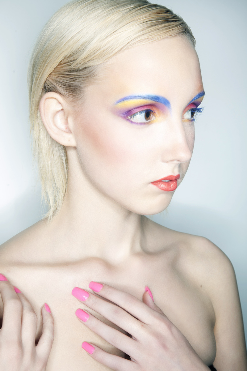 Female model photo shoot of Makeup by Lisa Torti