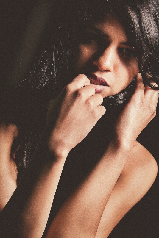 Female model photo shoot of L U N A by Raushan Murshid
