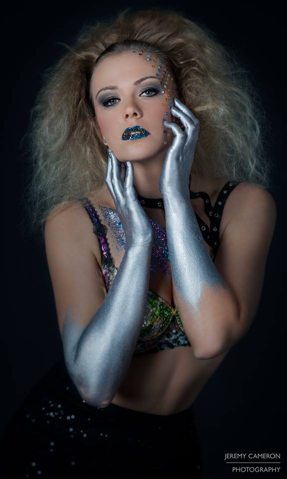 Female model photo shoot of Kelly Joy Makeup Artist