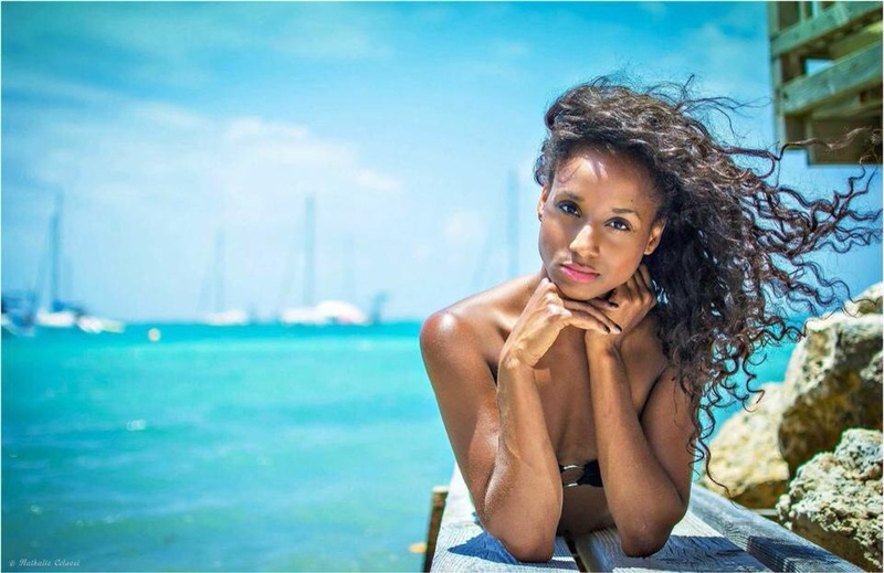Female model photo shoot of Pearlyeksetera in La Cocoteraie Hôtel, St François, Guadaloupe (French Caraibean Island)