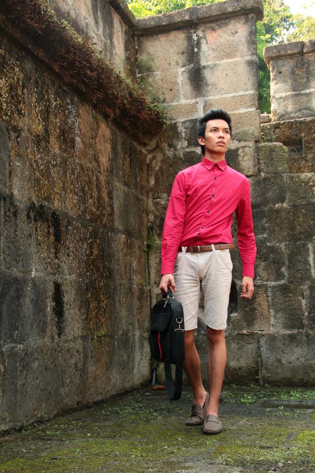 Male model photo shoot of sldp in Intramuros, Manila
