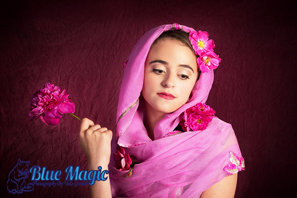 Female model photo shoot of Maya Molly by Blue Magic Photography, makeup by Splashwalk