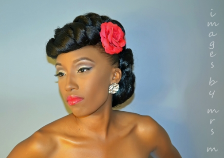 Female model photo shoot of Makeup By Mrs M in Duluth GA