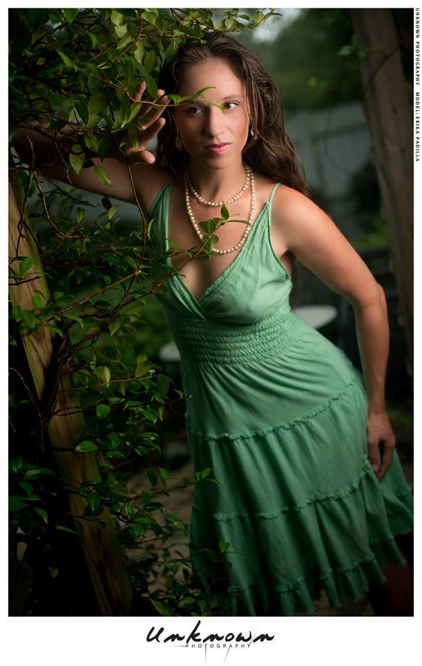 Female model photo shoot of Erika M Padilla by Unknown Photography