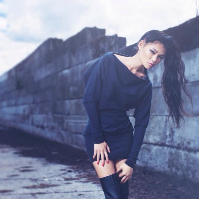 Female model photo shoot of Miss Mei in sauvies island