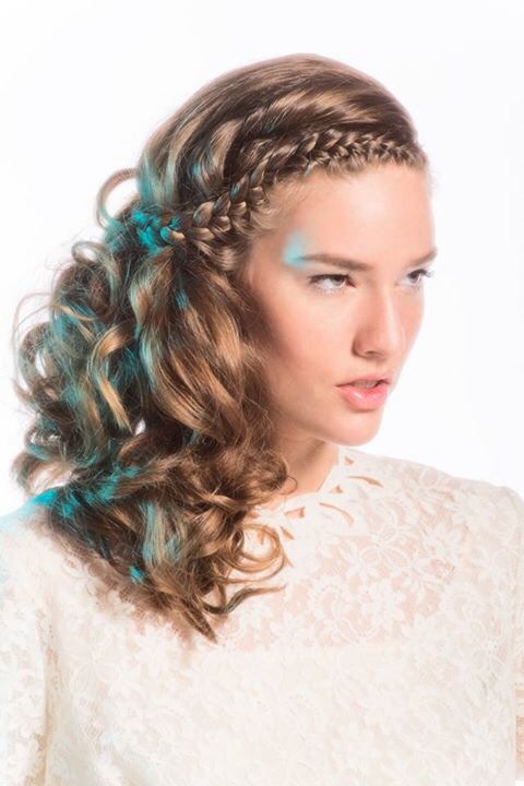 Female model photo shoot of Hogan Hair