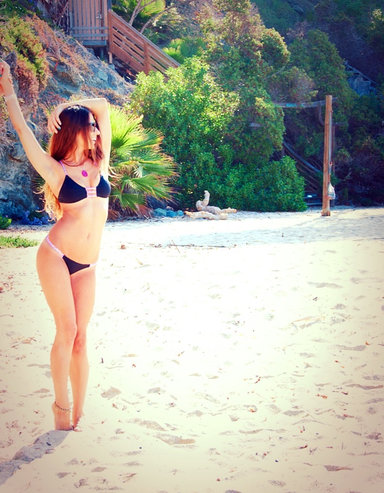Female model photo shoot of Miss Marina in Laguna beach