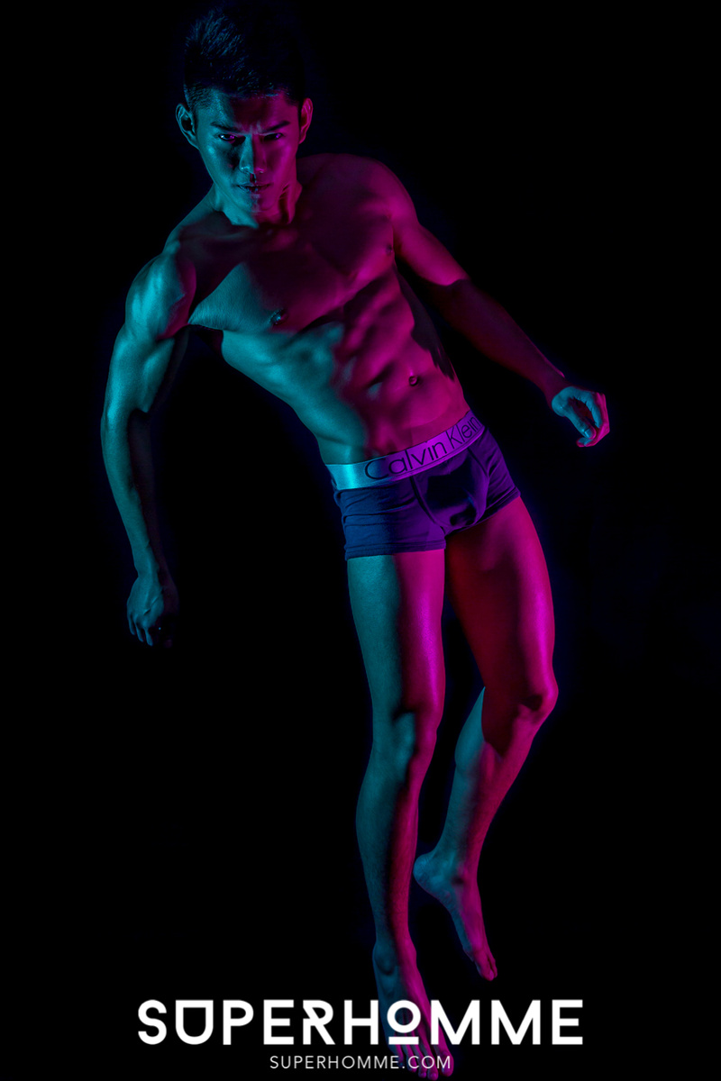 Male model photo shoot of superhomme
