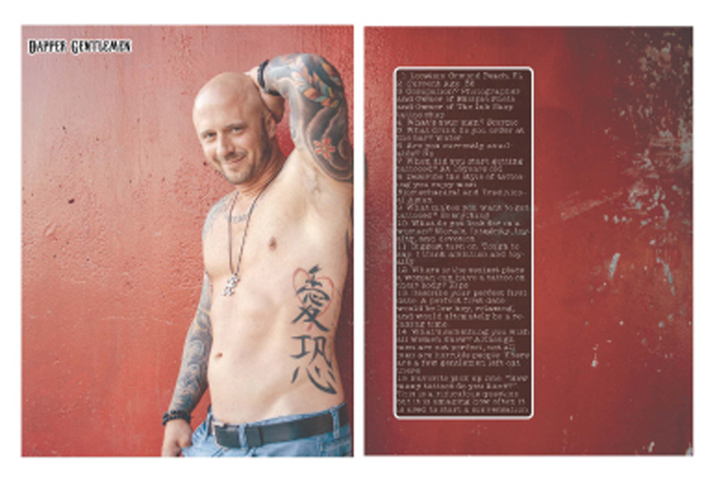 Male model photo shoot of Tattootough
