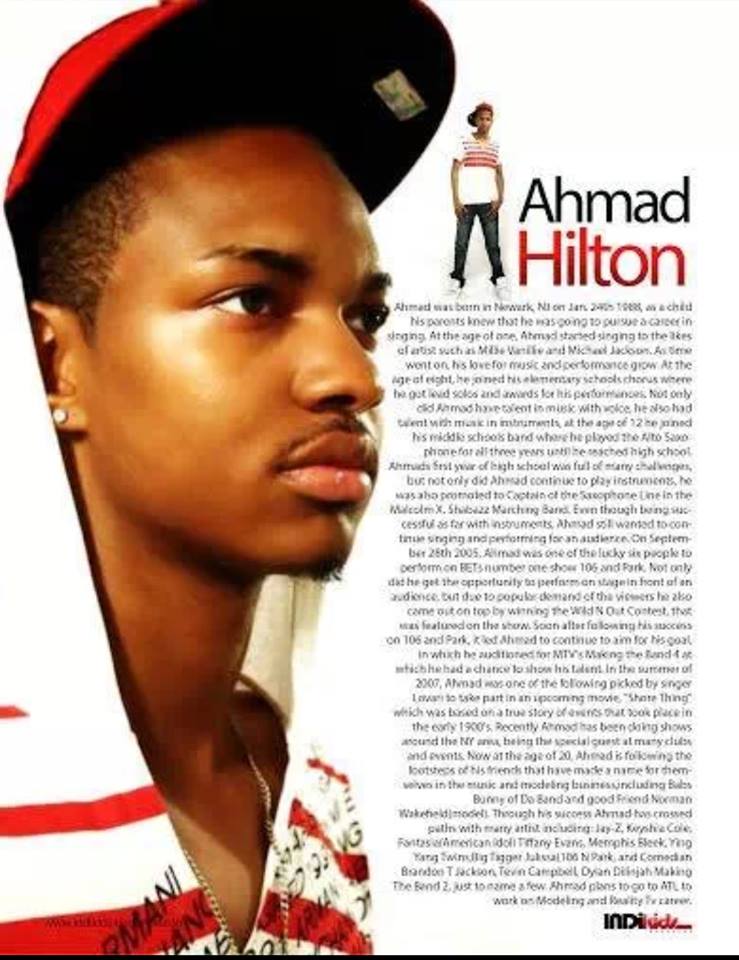 Male model photo shoot of Ahmad Hilton