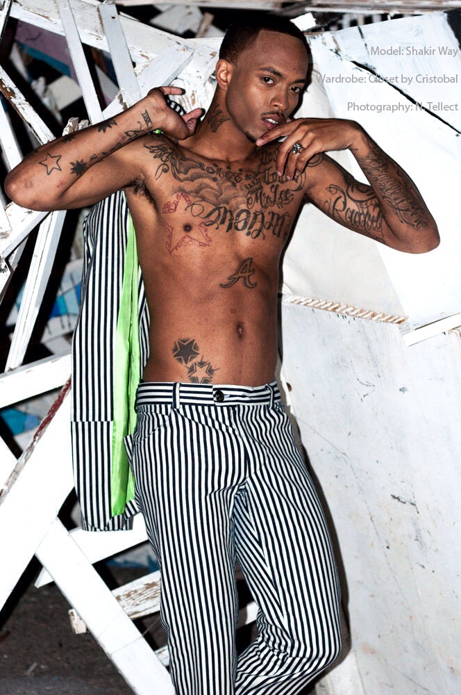 Male model photo shoot of Shakir Way by Nuisance Photography in The Junk Yard