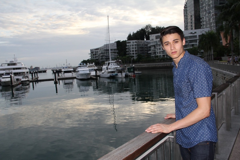 Male model photo shoot of Teezer Photo in Near Reflections at Keppel Bay