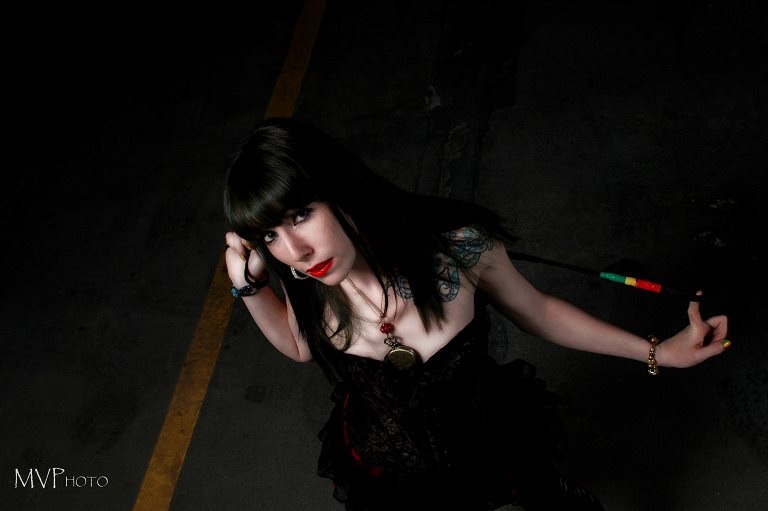 Female model photo shoot of Poison Ivy by MVPhoto