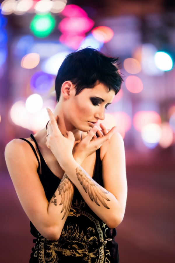 Female model photo shoot of Alias Ventress in Downtown, Las Vegas