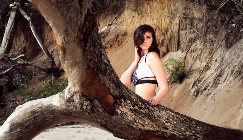 Female model photo shoot of Victoria Jane  in Jacksonville, Little Talbot island