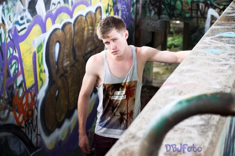 Male model photo shoot of Taylor OBrien in Irish Hill Station