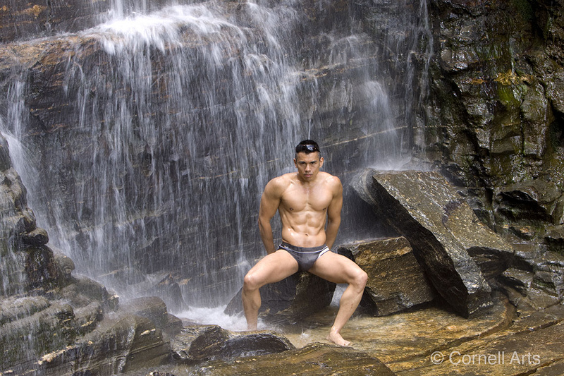 Male model photo shoot of Cornell Arts and Eric Rensburg in Chimney Rock, NC
