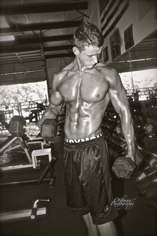 Male model photo shoot of ThomasMiddleton in Iron City Gym