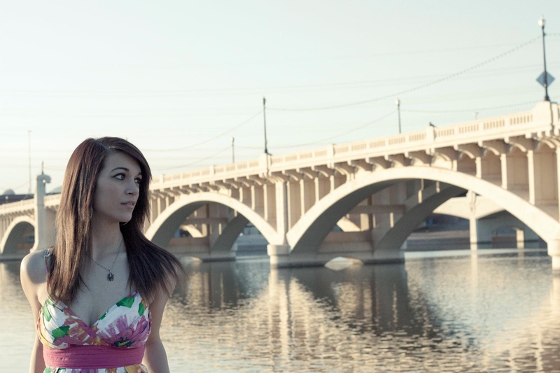 Female model photo shoot of Little River