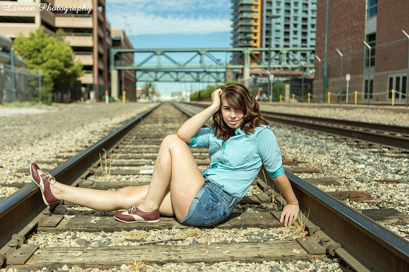 Female model photo shoot of Kellie Gerrity by Laveen Photo in Downtown Phoenix