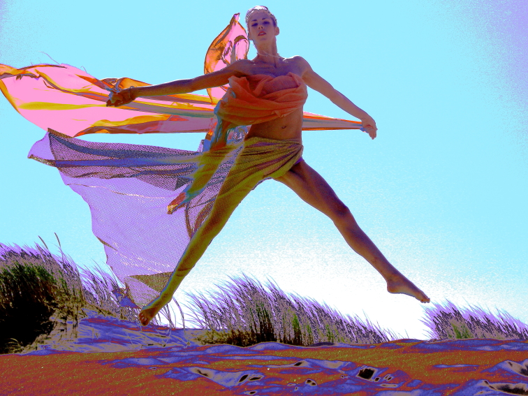 Male and Female model photo shoot of Norman Gould and Chloe EmmaK  in Or Dunes