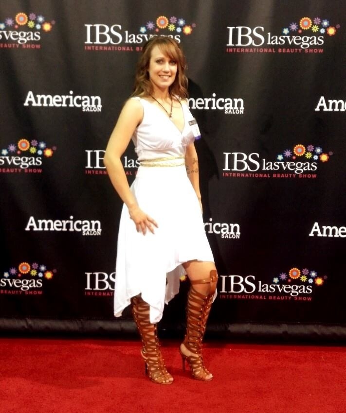 Female model photo shoot of Alyxandra   in IBS Las Vegas, NV