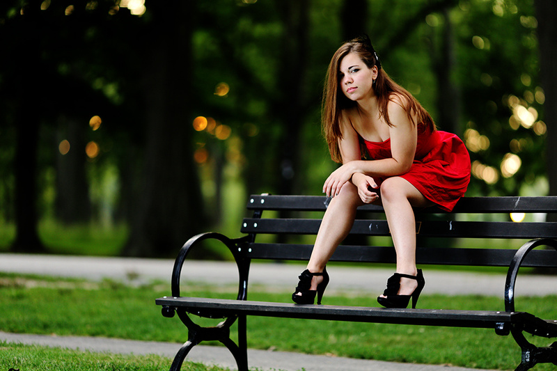 Female model photo shoot of Brittany Pauline by Nick in Southern Maine in Deering Oaks Park, Portland, Maine