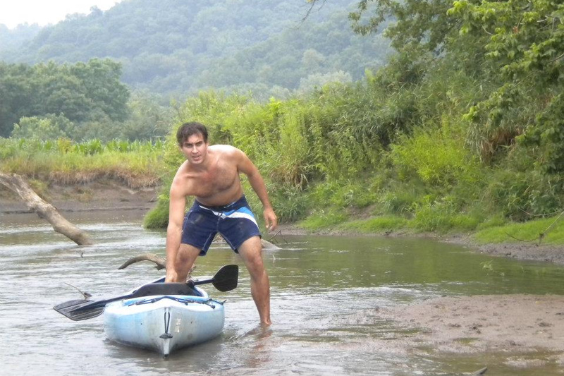 Male model photo shoot of adrengberg in Kickapoo River
