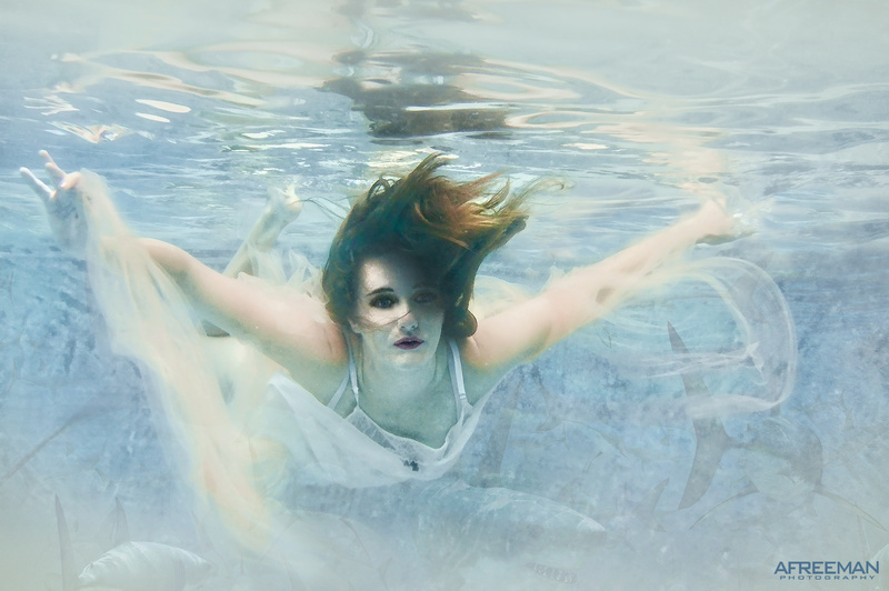 Female model photo shoot of breannlynn in Pool