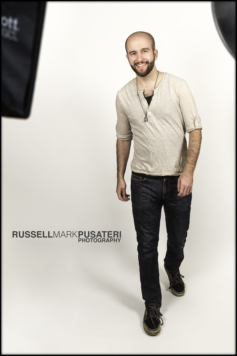 Male model photo shoot of Russell Pusateri
