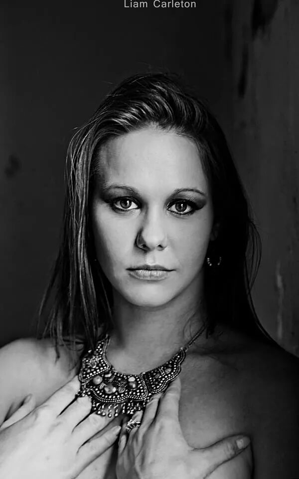 Female model photo shoot of BrookeBB by Liam Carleton in Carleton Art Studio