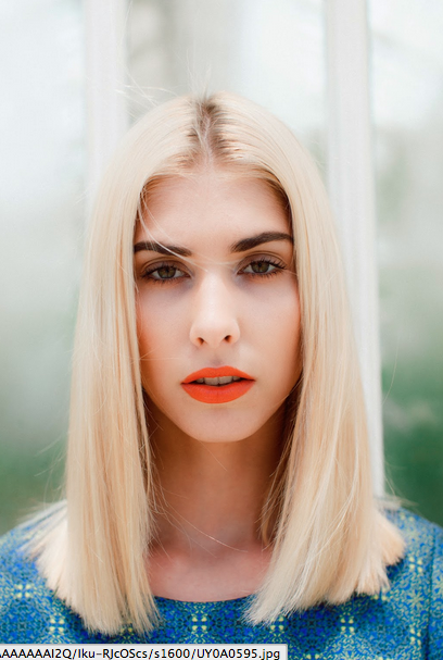 Female model photo shoot of bryn newman, makeup by Olga Pirmatova