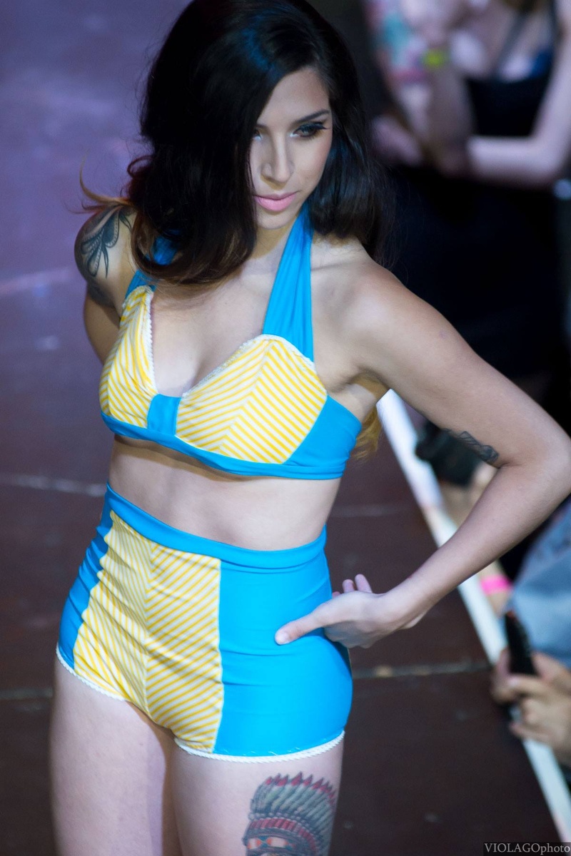 Female model photo shoot of Tanya Rios in KawaiiLand Fashion Show