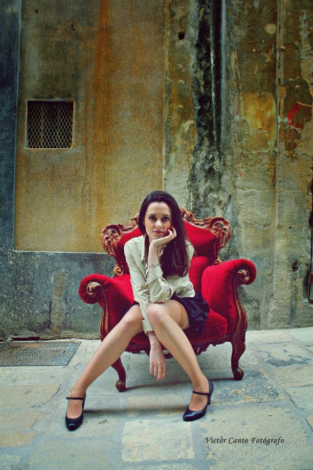 Female model photo shoot of Ana Olmeda in Valletta