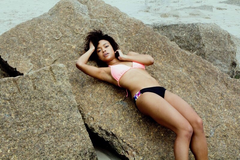 Female model photo shoot of Patrika Alis in Coney Island, Brooklyn, NY